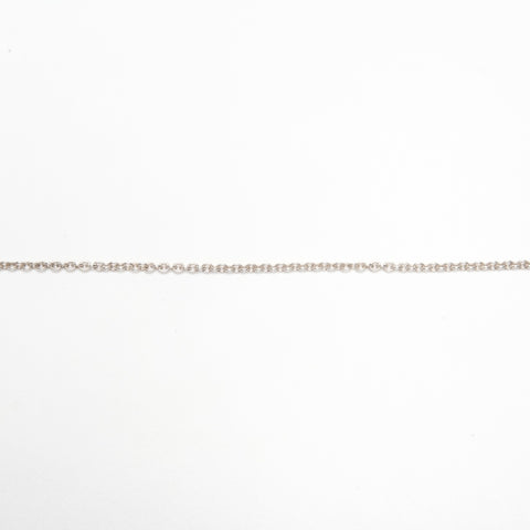 TIFFANY&Co. Ribbon 925 Necklace Silver WS24350