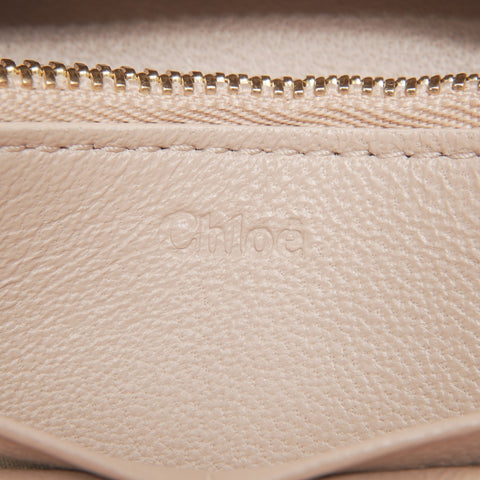 Chloe leather Purse gray WS24352