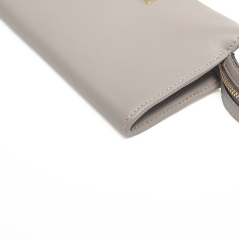 Chloe leather Purse gray WS24352