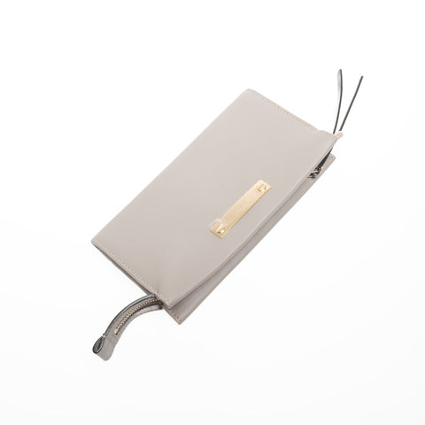 Chloe leather Purse gray WS24352