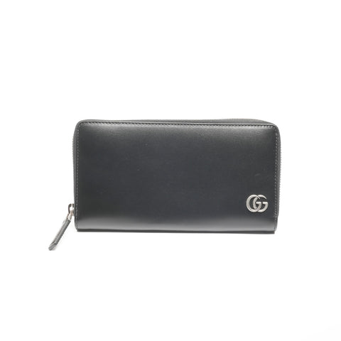 GUCCI Leder GG Marmont Geldbörse schwarz WS24353