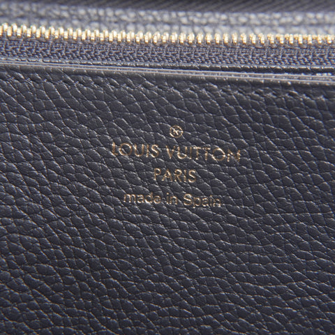 LOUIS VUITTON Monogram Unplant Zippy Wallet Purse Navy WS24354