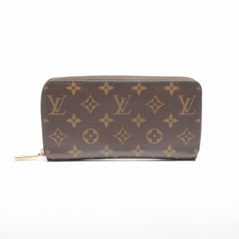 LOUIS VUITTON Monogram zippy wallet Purse Brown WS24355