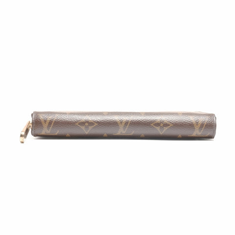 LOUIS VUITTON Monogram zippy wallet Purse Brown WS24355