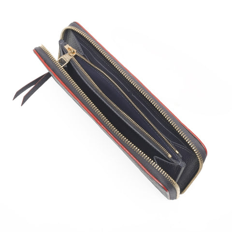 LOUIS VUITTON 2020 Monogram Portefeuille Clemence Purse Navy WS24357