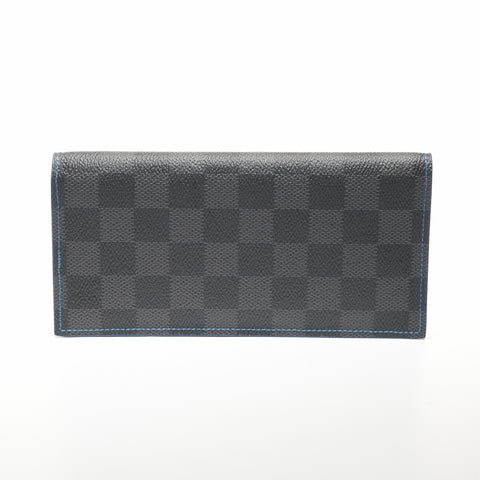 LOUIS VUITTON 2019 Damier Portefeuille Alexandre NM Purse gray WS24359