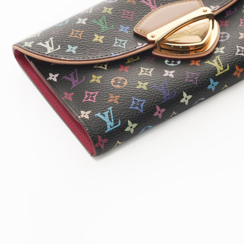 LOUIS VUITTON 2011 Monogram Multicolore Eugenie Purse multicolor WS24362