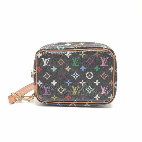 LOUIS VUITTON 2005 Monogram Multicolor Truth Wapiti Pouch multicolor WS24364