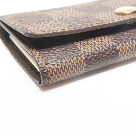 LOUIS VUITTON 2004 Damier Multicles4 Key holder  Brown WS24365