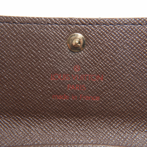 LOUIS VUITTON 2004 Damier Multicles4 Key holder  Brown WS24365