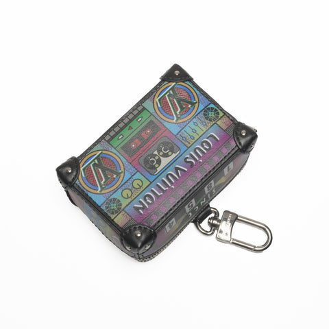 LOUIS VUITTON LV Stereo bag charm Pouch leather multicolor WS24366