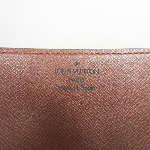 LOUIS VUITTON 1996 Monogram Envelope Carte de Visite Card Case Brown WS24367