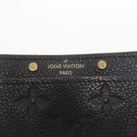 LOUIS VUITTON Porto Carte Simple Card Case Card Case black WS24368