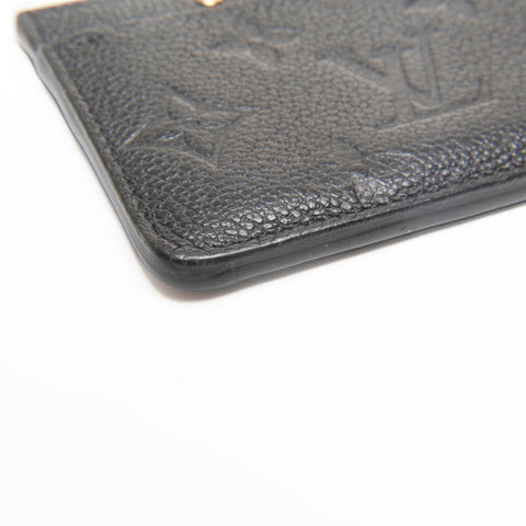 LOUIS VUITTON Porto Carte Simple Card Case Card Case black WS24368