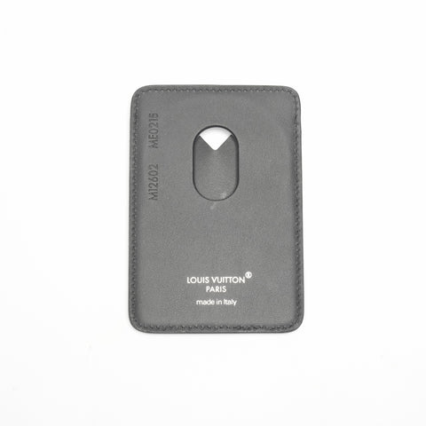 LOUIS VUITTON Porto Carte Magnet made in 2025 Card Case black WS24369