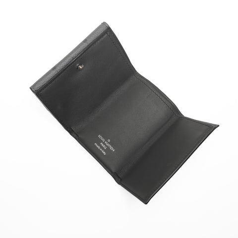 LOUIS VUITTON 2020 Monogram Discovery Compact Wallet Tri-fold wallet black WS24370