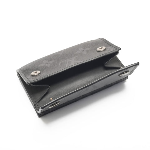 LOUIS VUITTON 2020 Monogram Discovery Compact Wallet Tri-fold wallet black WS24370