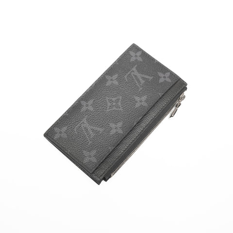 LOUIS VUITTON Coin card holder Coin case black WS24371