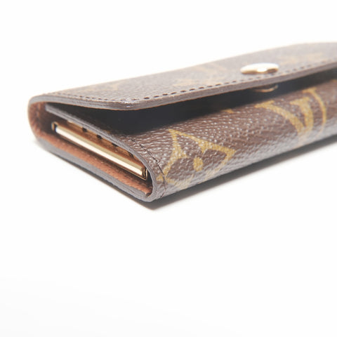 LOUIS VUITTON 2009 Monogram Multicles4 Key holder  Brown WS24372
