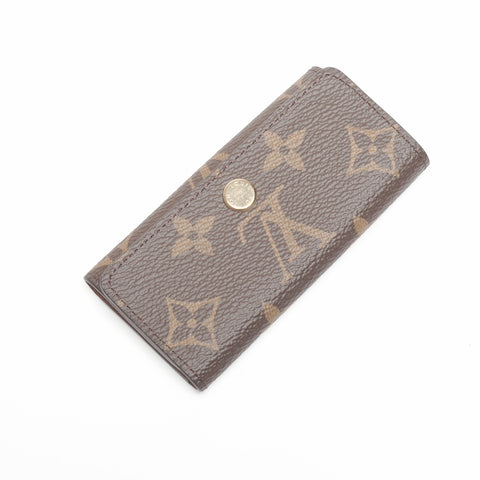 LOUIS VUITTON 2009 Monogram Multicles4 Key holder  Brown WS24372