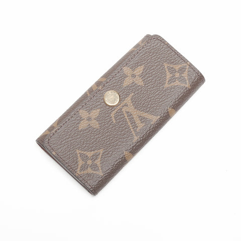 LOUIS VUITTON Monogram Multicles 4 Key holder  Brown WS24373