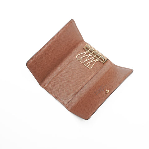 LOUIS VUITTON 2001 Monogram Multicles4 Key holder  Brown WS24375