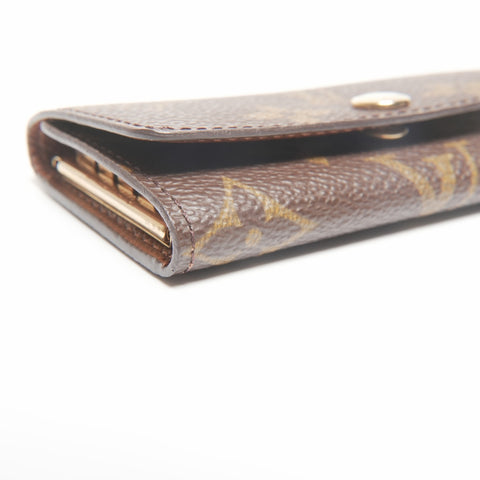 LOUIS VUITTON 2001 Monogram Multicles4 Key holder  Brown WS24375