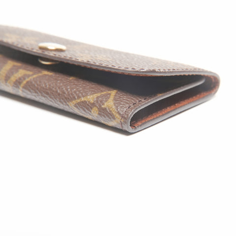 LOUIS VUITTON 2001 Monogram Multicles4 Key holder  Brown WS24375