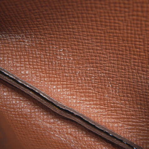 LOUIS VUITTON 1999 Monogram Pochette Cle Coin case Brown WS24379