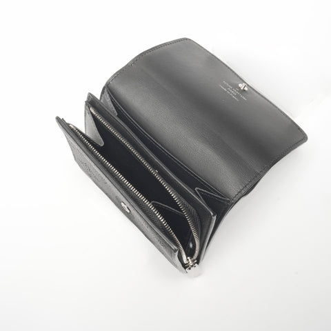 LOUIS VUITTON Mahina Portefeuille Iris Compact Tri-fold wallet black WS24381