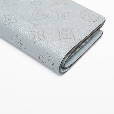 LOUIS VUITTON Mahina Portefeuille Claire Blue Bifold Wallet blue WS24382