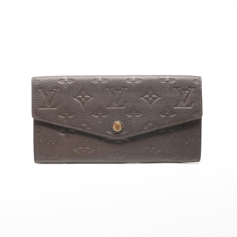 LOUIS VUITTON 2014 Monogram Portefeuille Curieuse Purse Brown WS24384