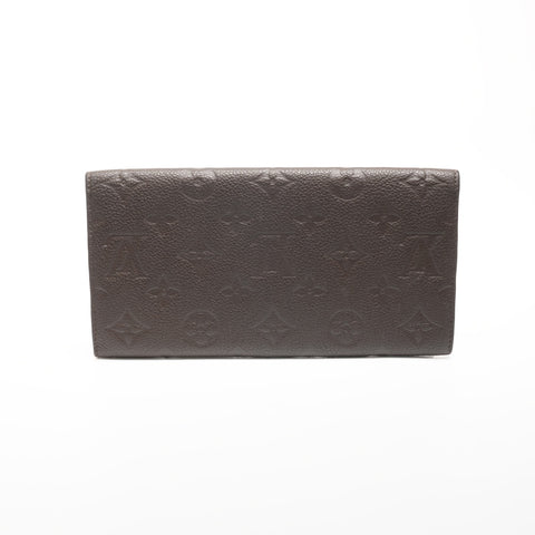 LOUIS VUITTON 2014 Monogram Portefeuille Curieuse Purse Brown WS24384