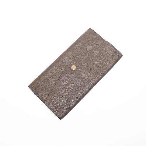 LOUIS VUITTON 2014 Monogram Portefeuille Curieuse Purse Brown WS24384