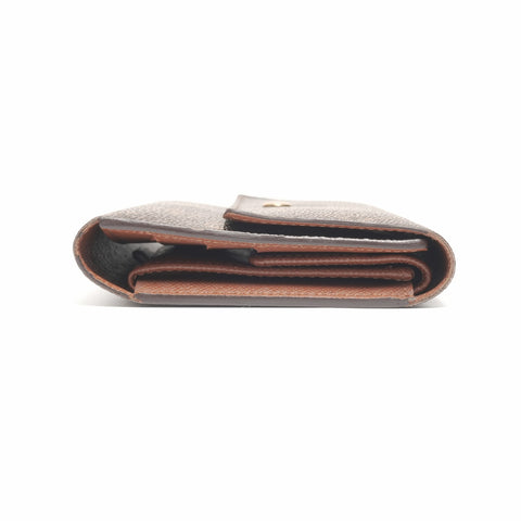 LOUIS VUITTON 2004 Porte Tresor International Purse Brown WS24387