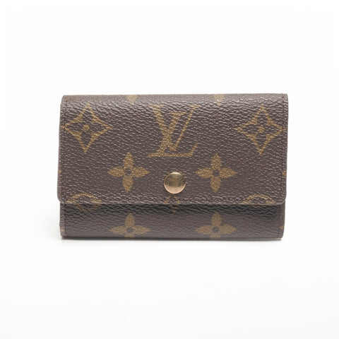 LOUIS VUITTON 1998 Monogram Multicles6 Key holder Brown WS24391