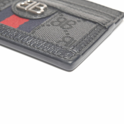 BALENCIAGA ×GUCCI Gucci Hacker Card Case black WS24394