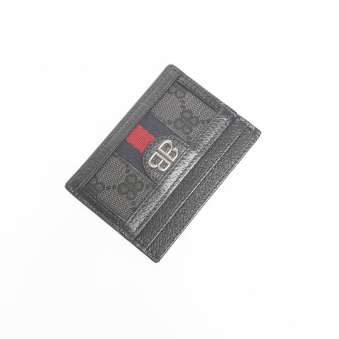 BALENCIAGA ×GUCCI Gucci Hacker Card Case black WS24394