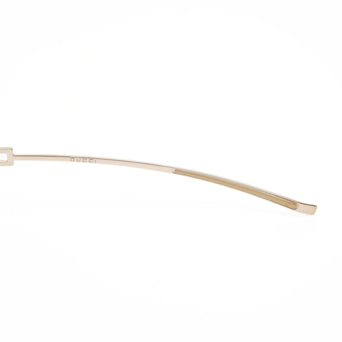 GUCCI Randlose Sonnenbrille Braun WS24395