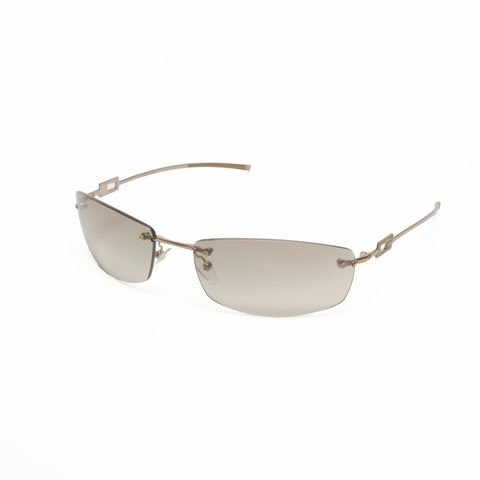 GUCCI Randlose Sonnenbrille Braun WS24395