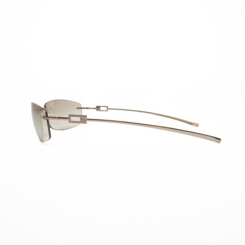 GUCCI Rimless sunglasses Brown WS24395
