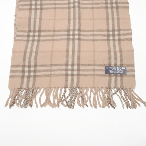 BURBERRY Wool check Scarf beige WS24400