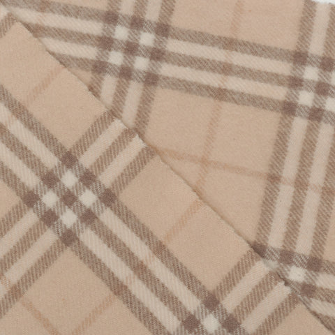 BURBERRY Wool check Scarf beige WS24400