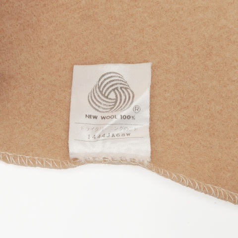 CELINE logo wool Scarf beige WS24401