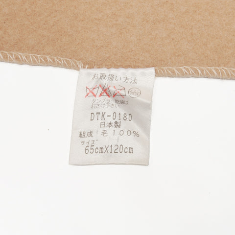 CELINE logo wool Scarf beige WS24401