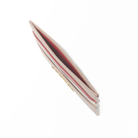 PRADA leather Card Case pink WS24405