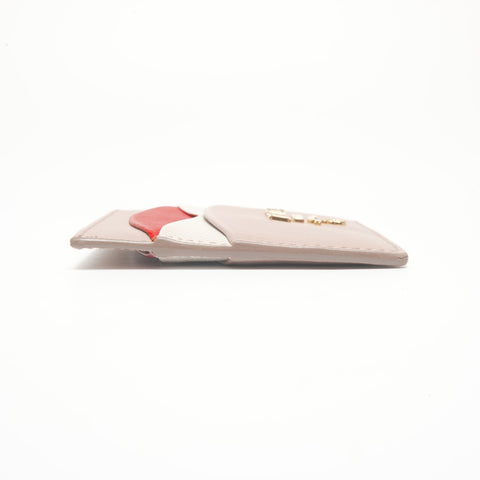 PRADA leather Card Case pink WS24405