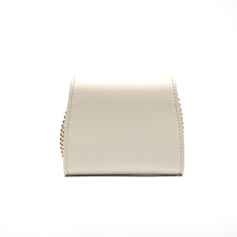 GUCCI Blondie Medium Leather Chain Wallet Shoulder Bag Ivory WS24407