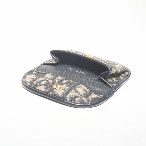 Christian Dior Trotter Canvas Coin Case Coin case canvas Navy WS24409