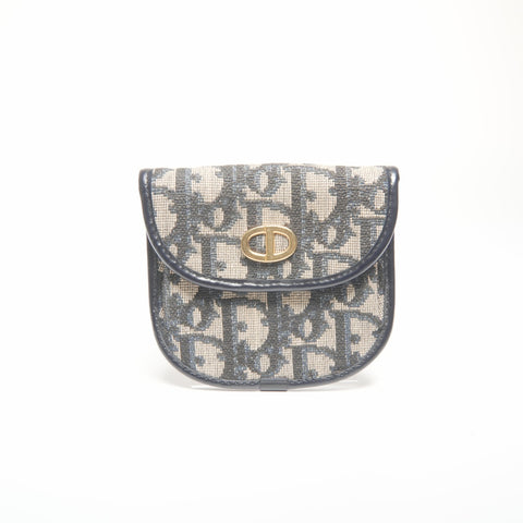 Christian Dior Trotter Canvas Coin Case Coin case canvas Navy WS24409